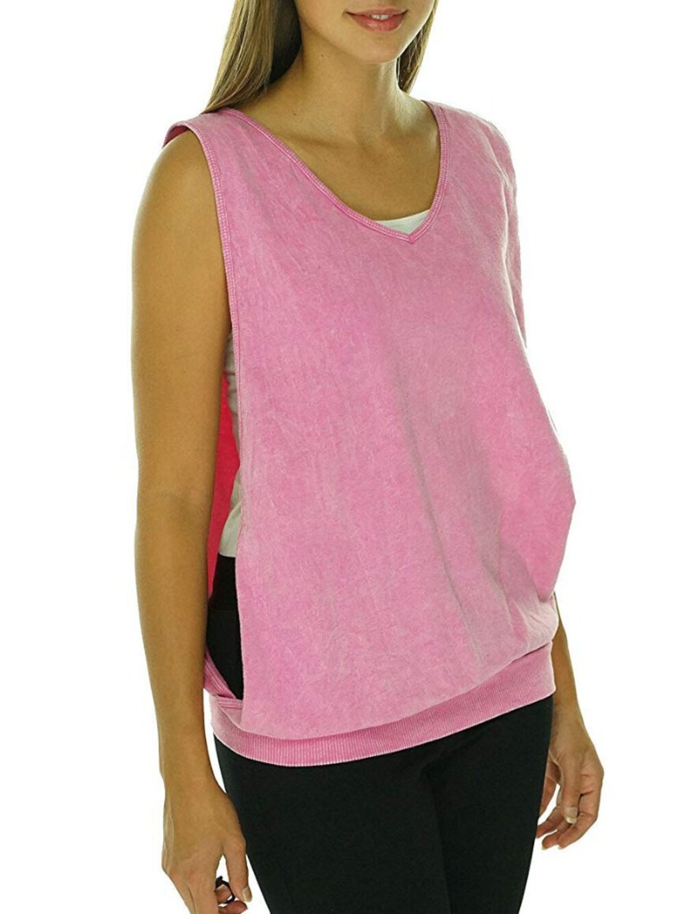 Miken Womens Sleeveless Slash Top